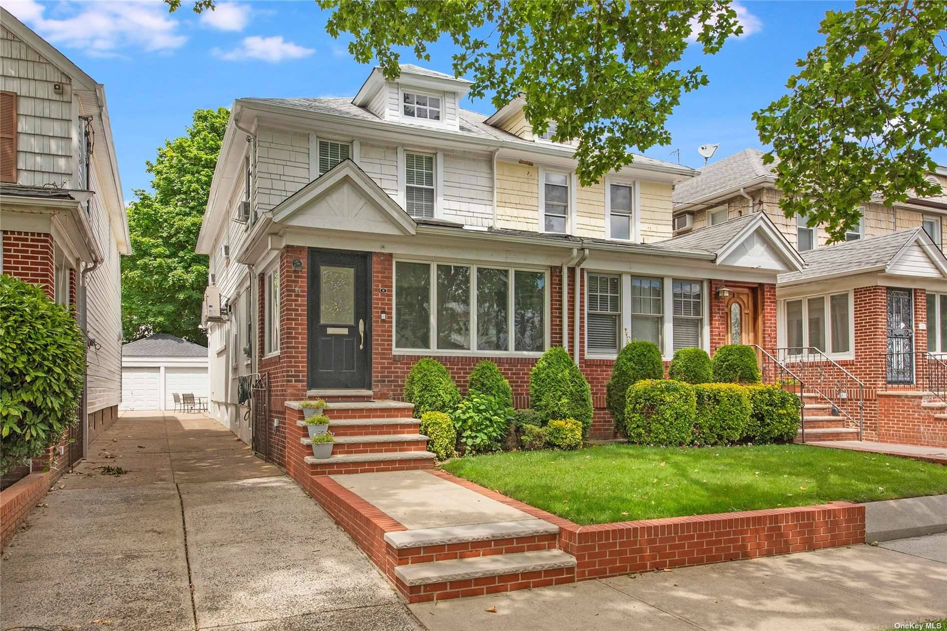 This charming semi detached single family home in the heart of Bay Ridge offers comfort and convenience.