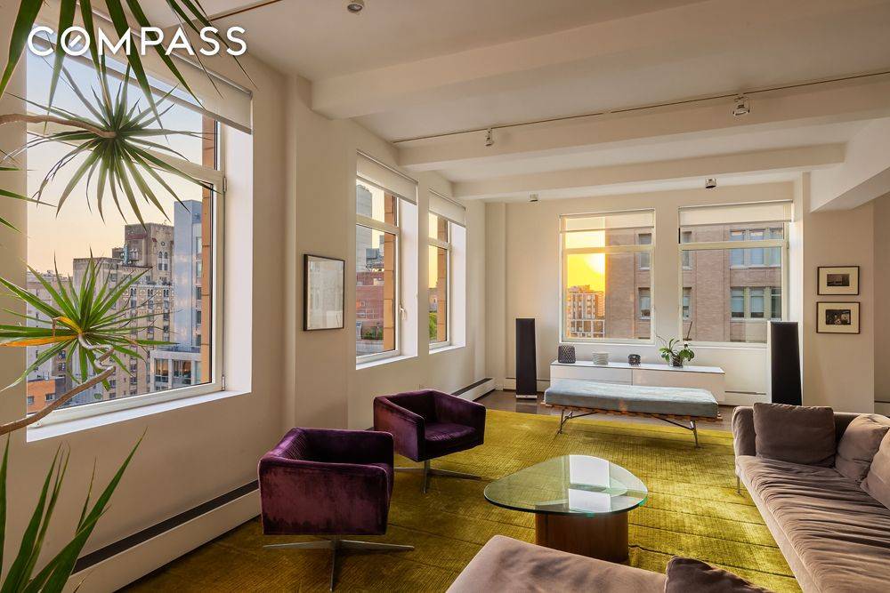 Spanning over 4, 200 square feet across two levels, apartment 11BC at the Chelsea Atelier is one of the most expansive and well priced lofts available in Chelsea.