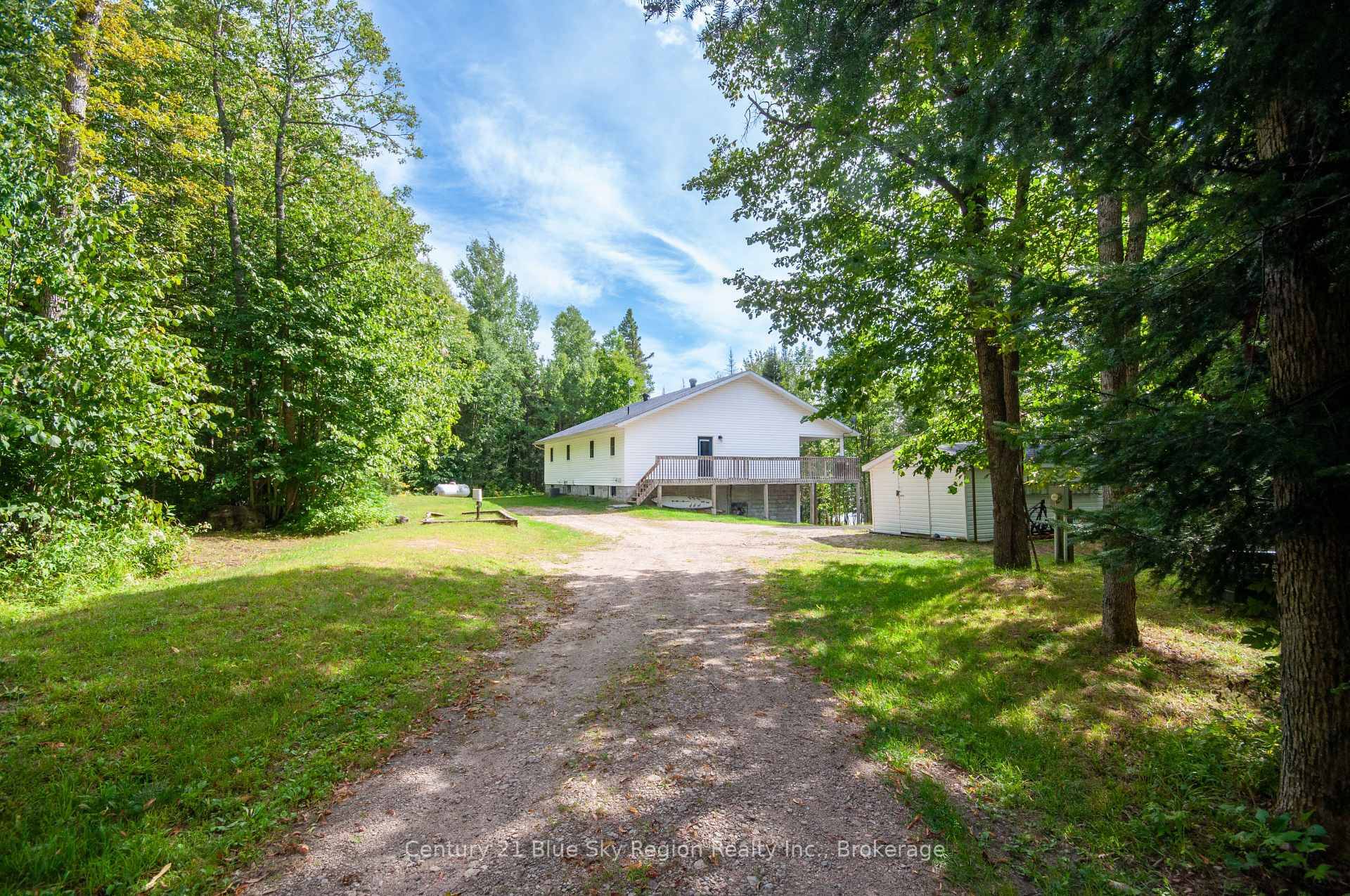 Enjoy peace and quiet from this spacious 3 2 bedroom, 2 bathroom 1, 500 sf Wasi Lake waterfront bungalow with full walkout basement.