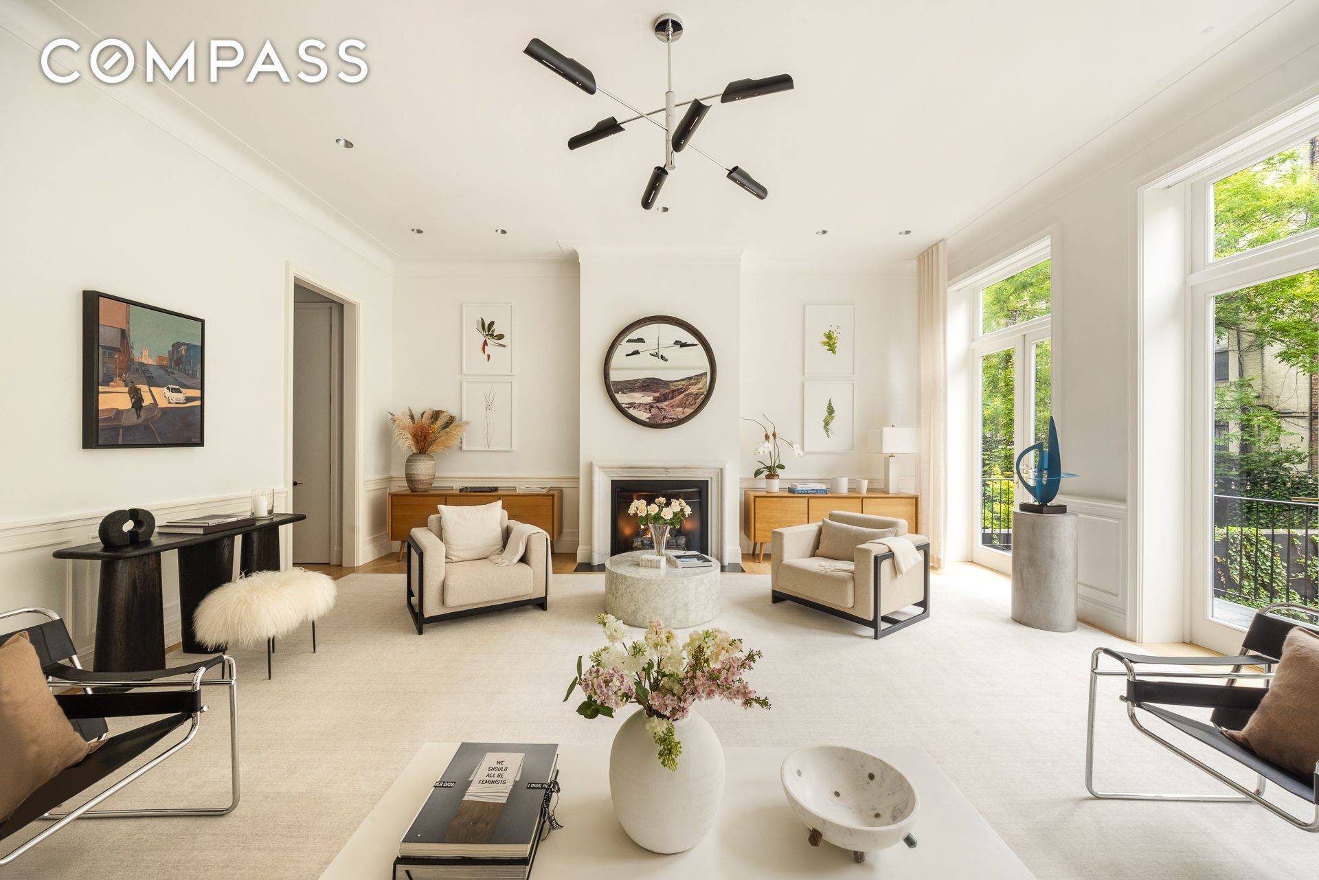 The result of a years long renovation helmed by AD100 firm Gachot Studios, 334 West 20th Street is an impeccably renovated single family townhouse situated within the Chelsea Historic District.