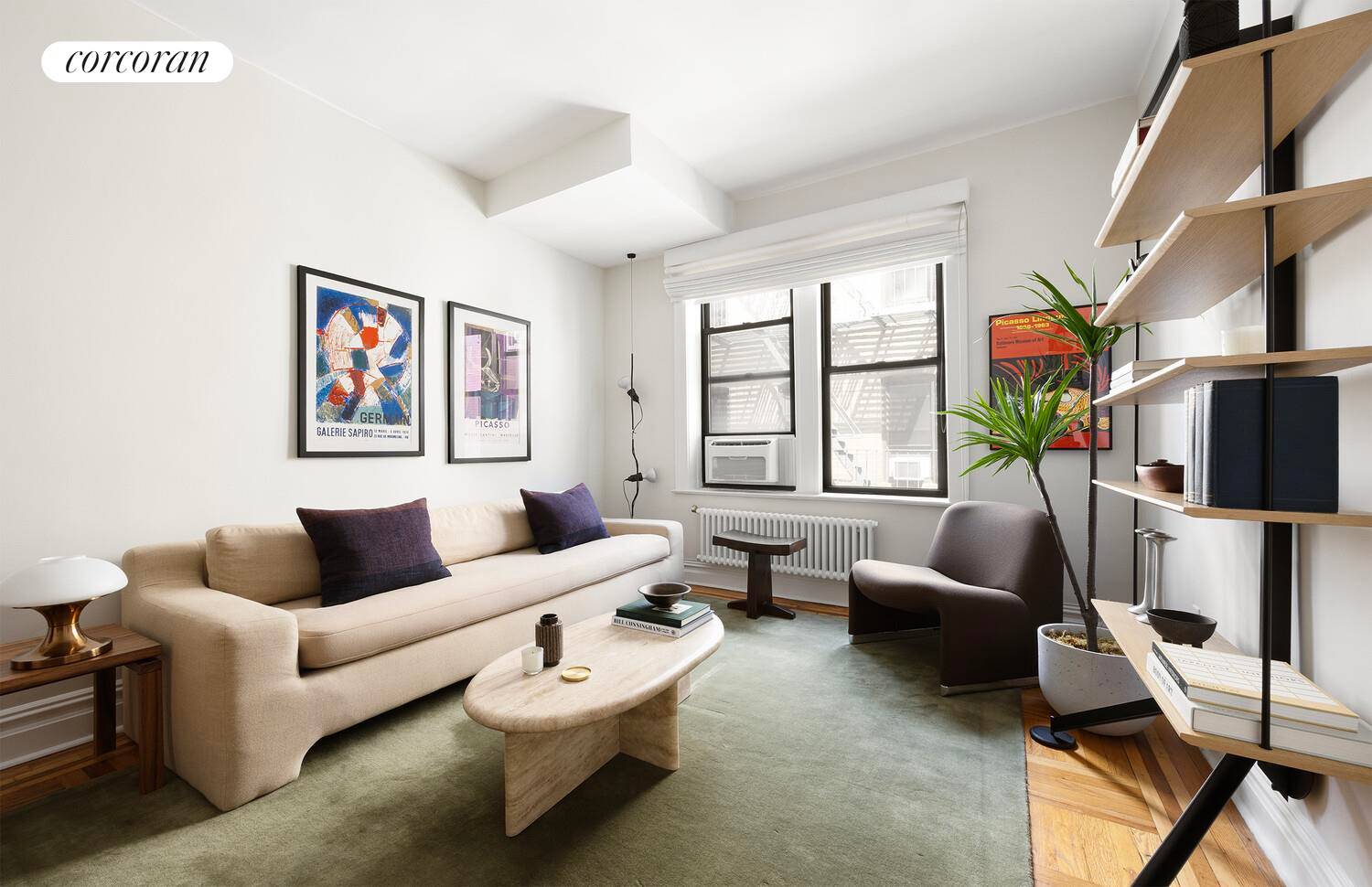 Rarely Available West Village Gem Ideally situated in the heart of the West Village, this spacious and sun filled two bedroom, one bath home offers pre war charm paired with ...