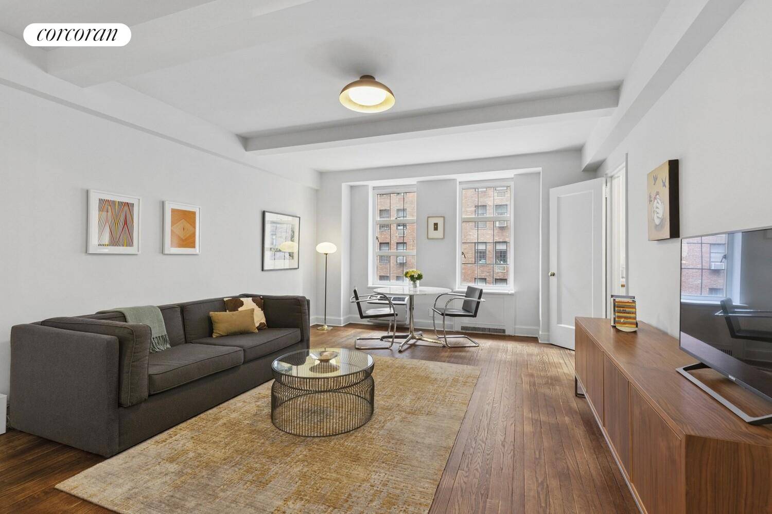 Spacious amp ; Serene Alcove Studio at Iconic London Terrace.