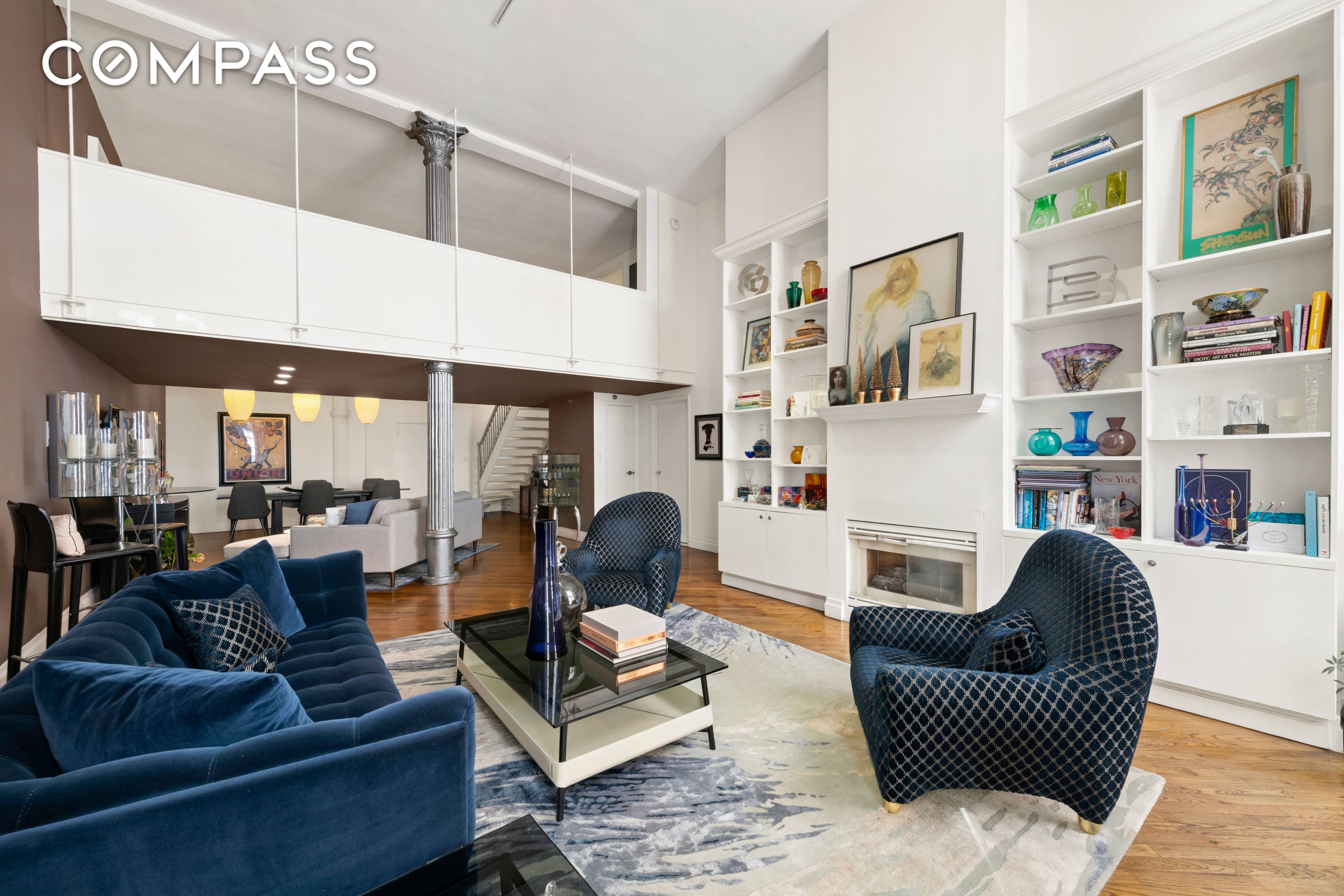 Welcome to Residence 2D at 121 West 20th Street an expansive and elegant two bedroom, two bathroom duplex loft condo nestled in the heart of Chelsea.
