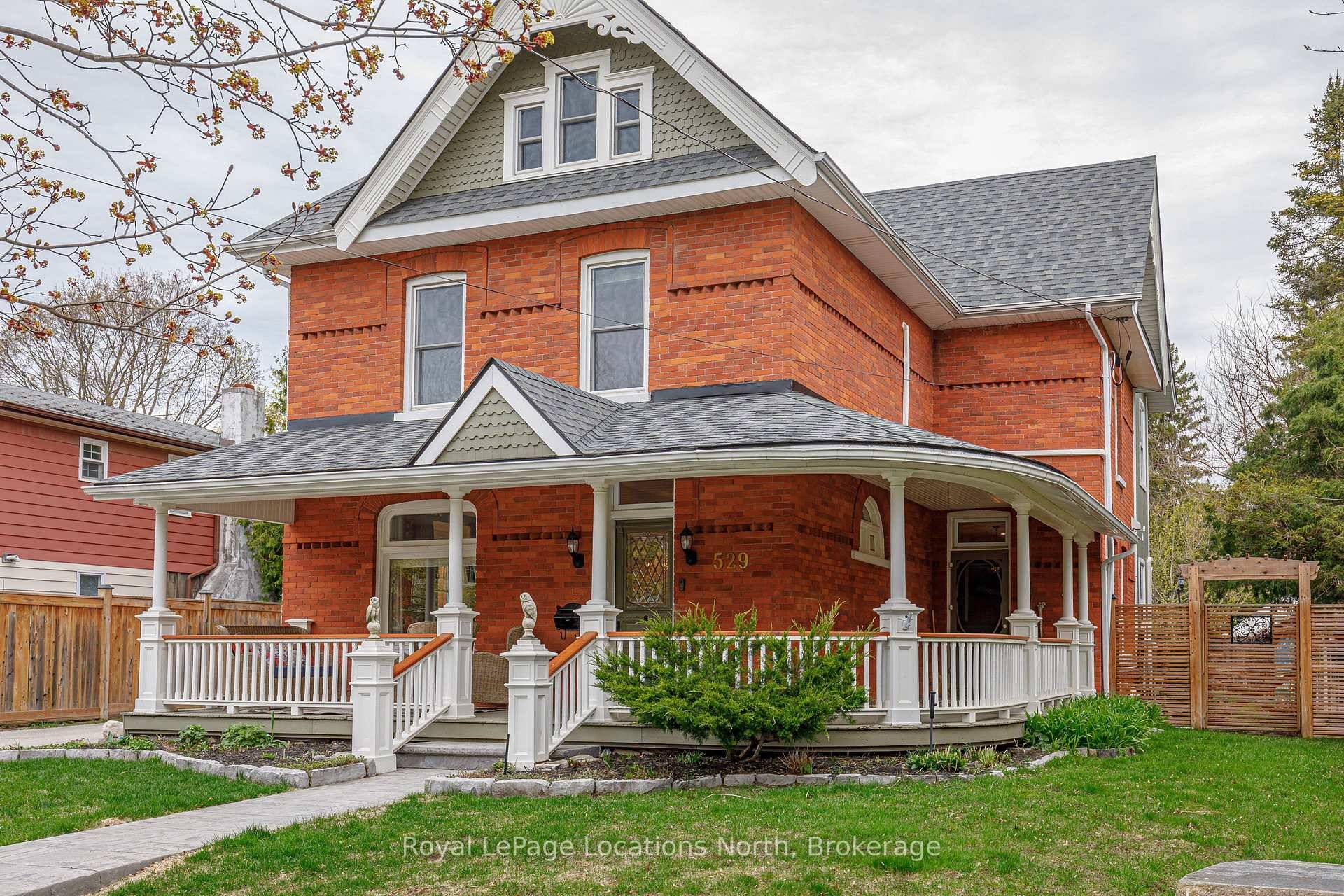 Step into the charm of this beautifully restored century red brick home, offering over 4, 000 sq ft of timeless elegance and modern comfort.