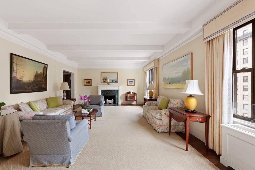 Endless Views of Park Avenue from Expansive 3 Bed, 3 Bath Carnegie Hill Prewar Coop Enter through the spacious gallery into an oversized, sun drenched living room boasting 9 6 ...