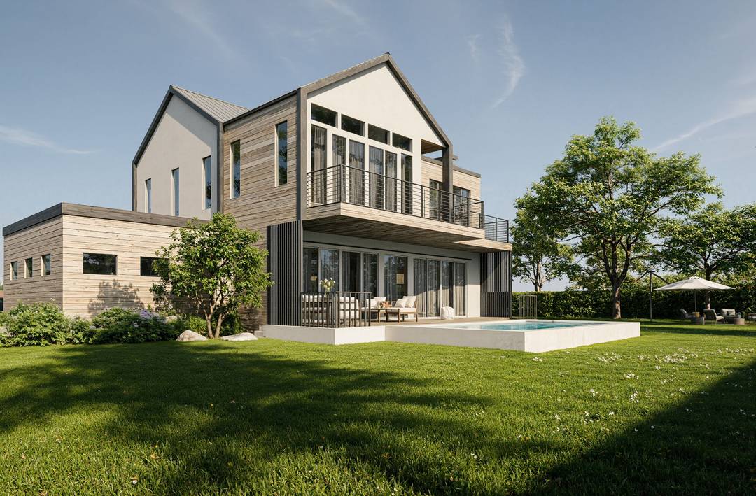 New Construction with Water Views