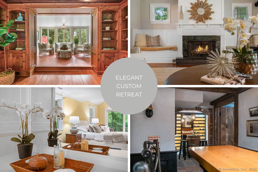 A gracious front porch welcomes you to this sophisticated colonial where comfort and luxury abound.