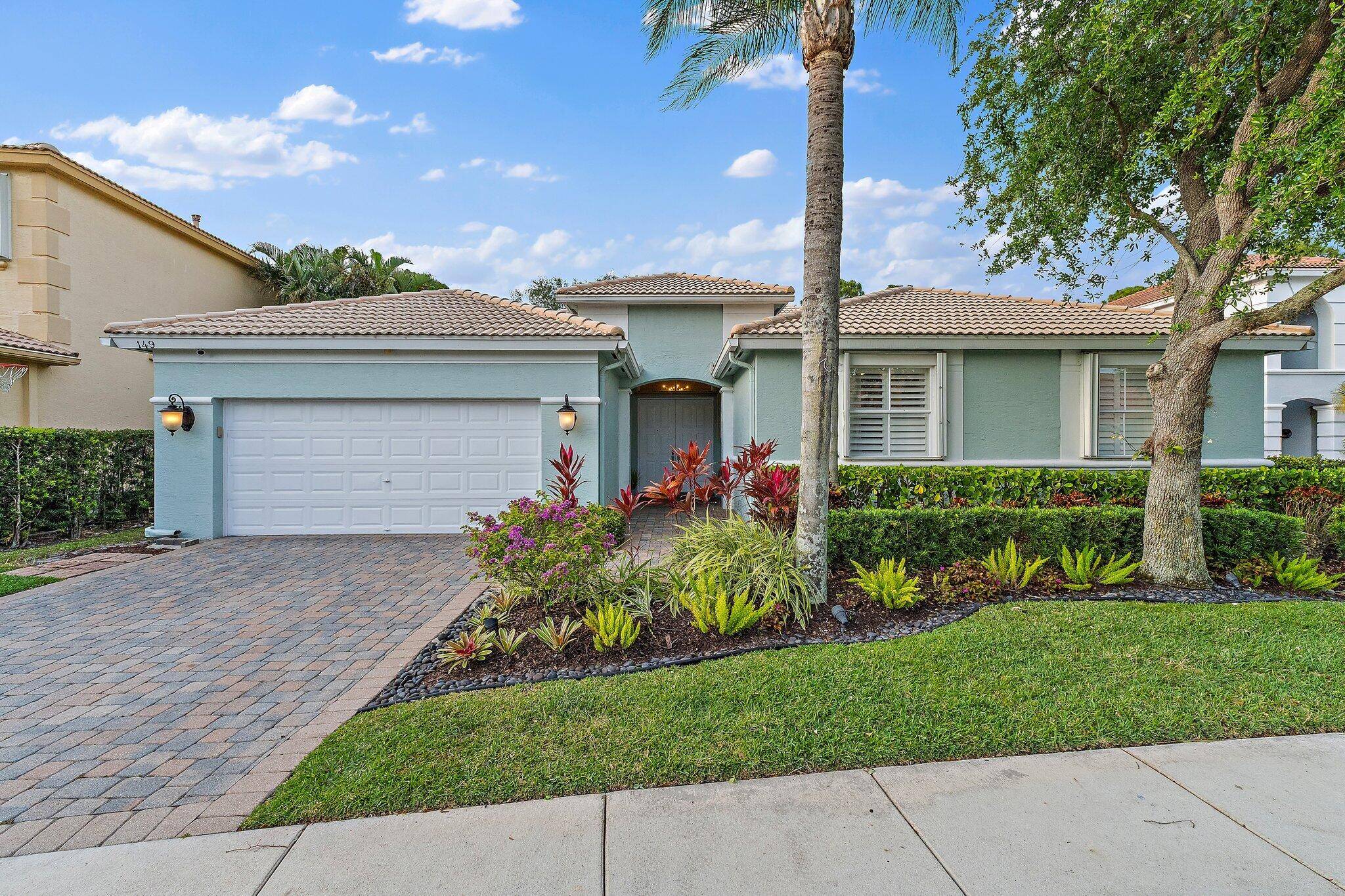 This stunning Palencia model home is located in the highly sought after gated community of Mirabella.