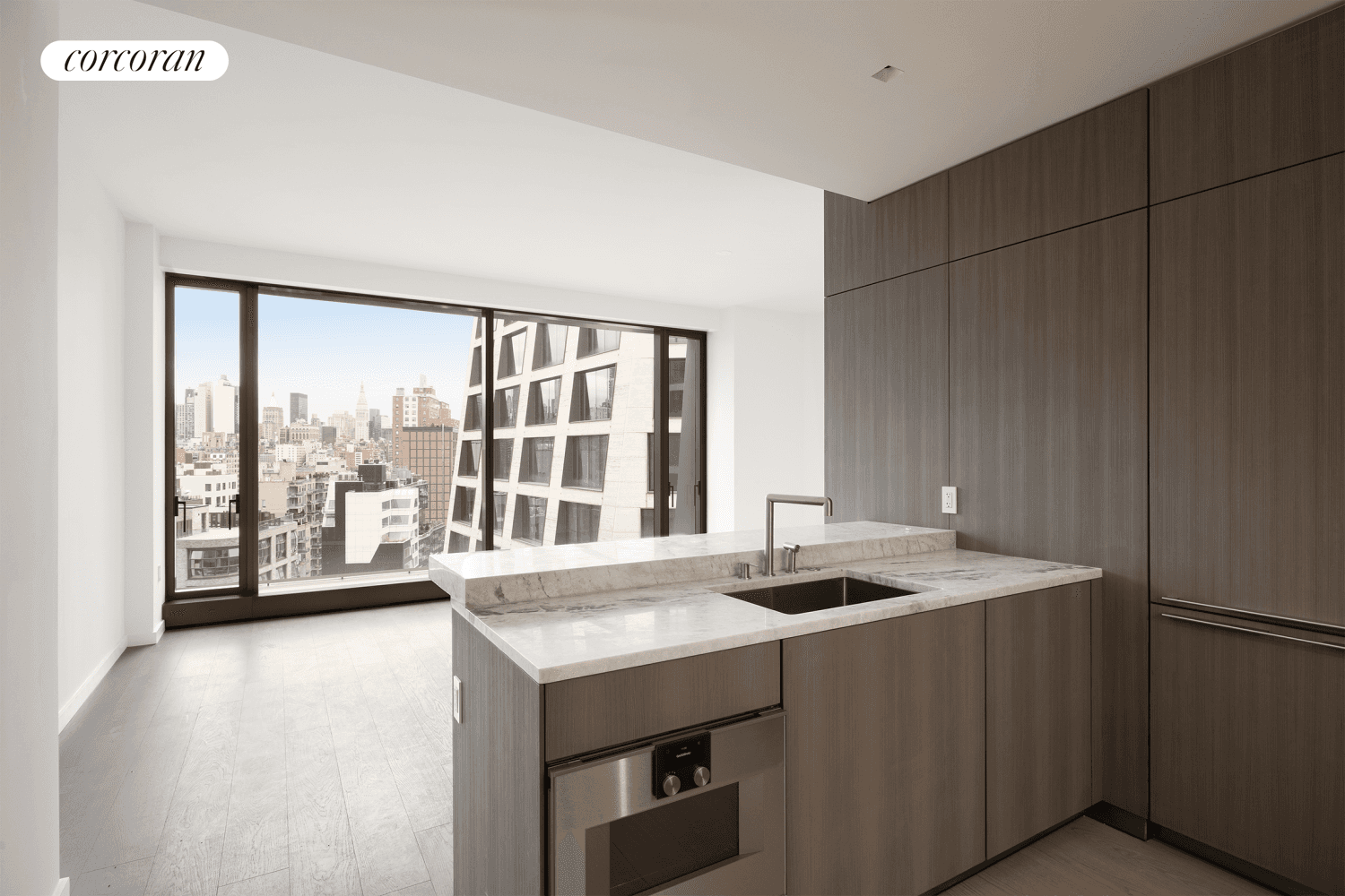 Welcome to Residence 15E in the west tower of the brand new, luxury development, One High Line.