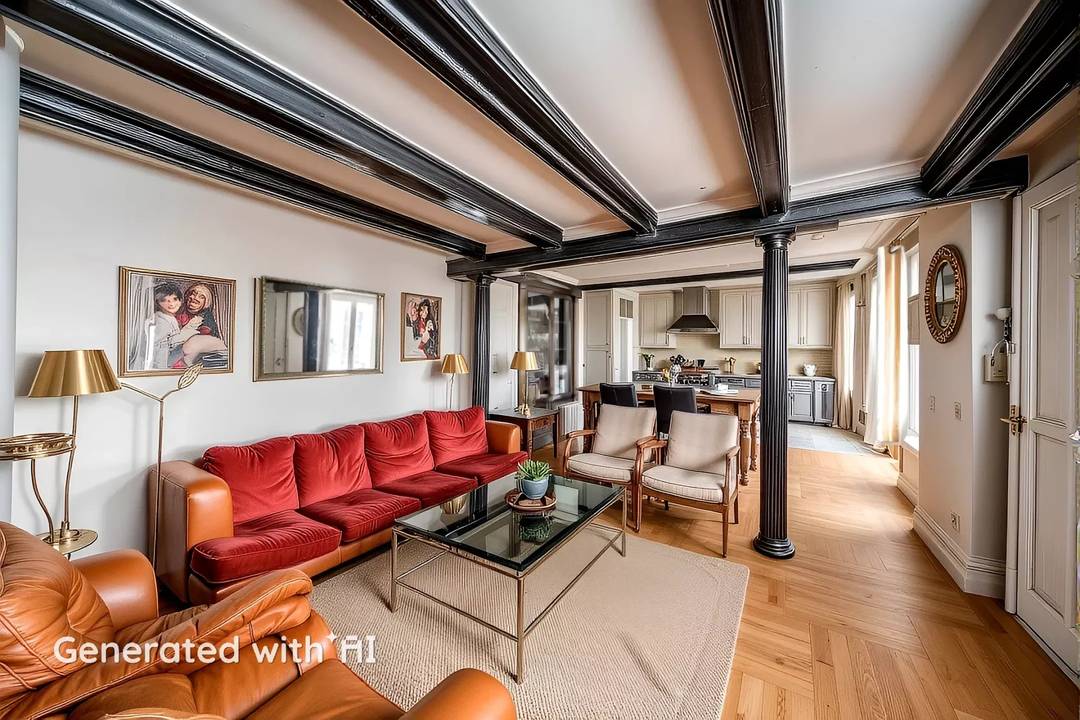 Maison avec accès privatif - 3 chambres - Paris 7ème