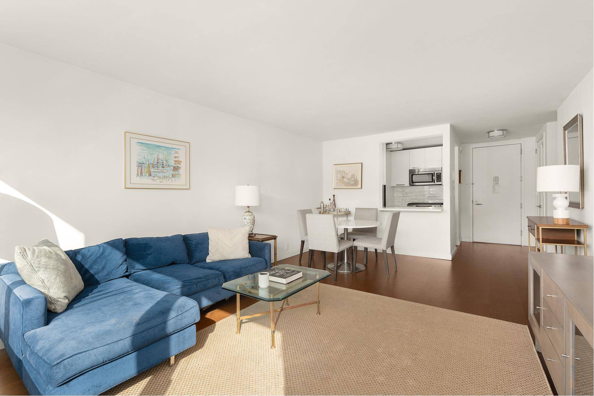 Spacious, sun flooded, one bedroom, one bathroom condominium with high end finishes, incredible building amenities and move in ready !