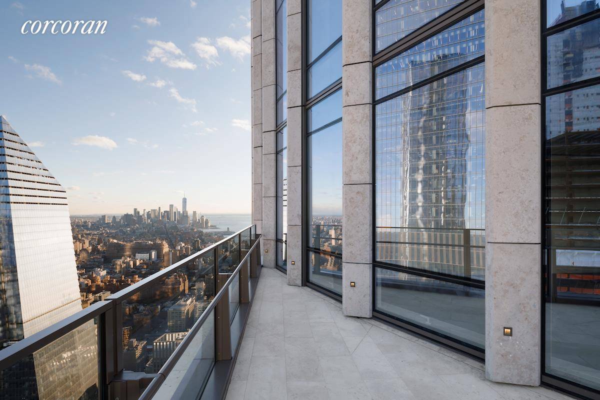GRACIOUS HIGH FLOOR FOUR BEDROOM DUPLEX WITH TERRACE OVERLOOKING NEW YORK CITY'S SKYLINE.
