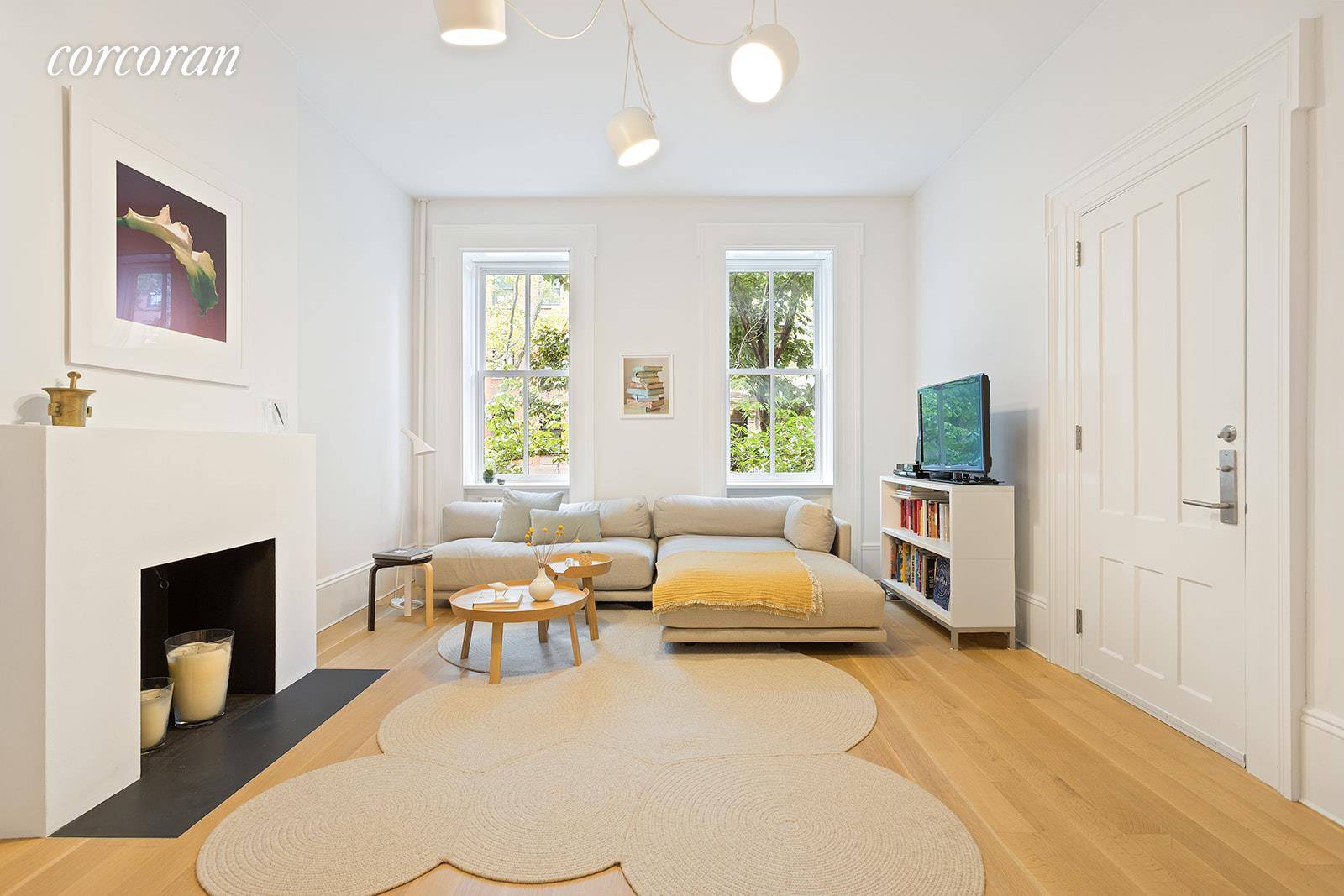 Many factors place this pristine apartment at the top of its class.