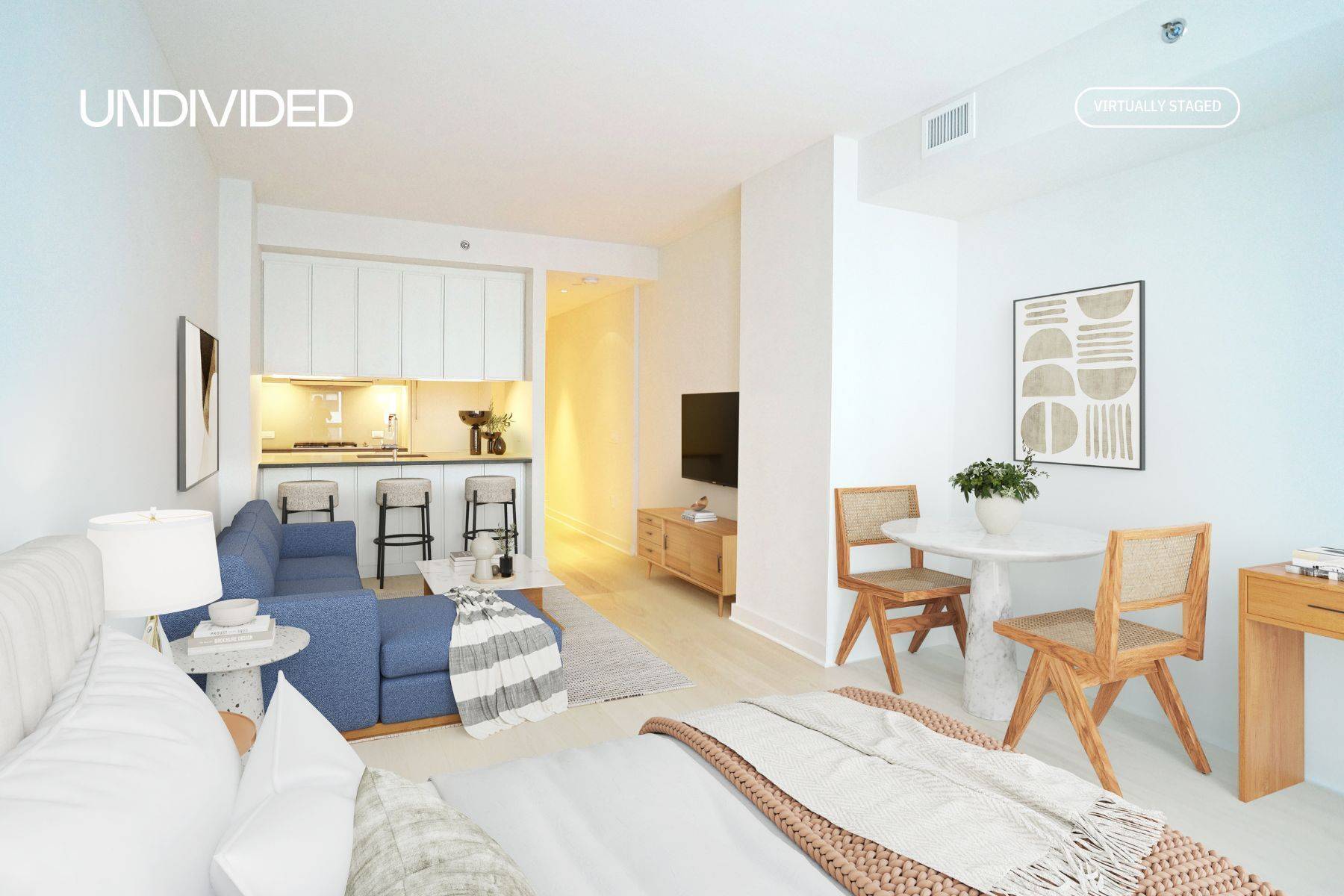 Step into Residence 3E, a beautifully designed studio in one of Gramercy s most desirable eco friendly developments.