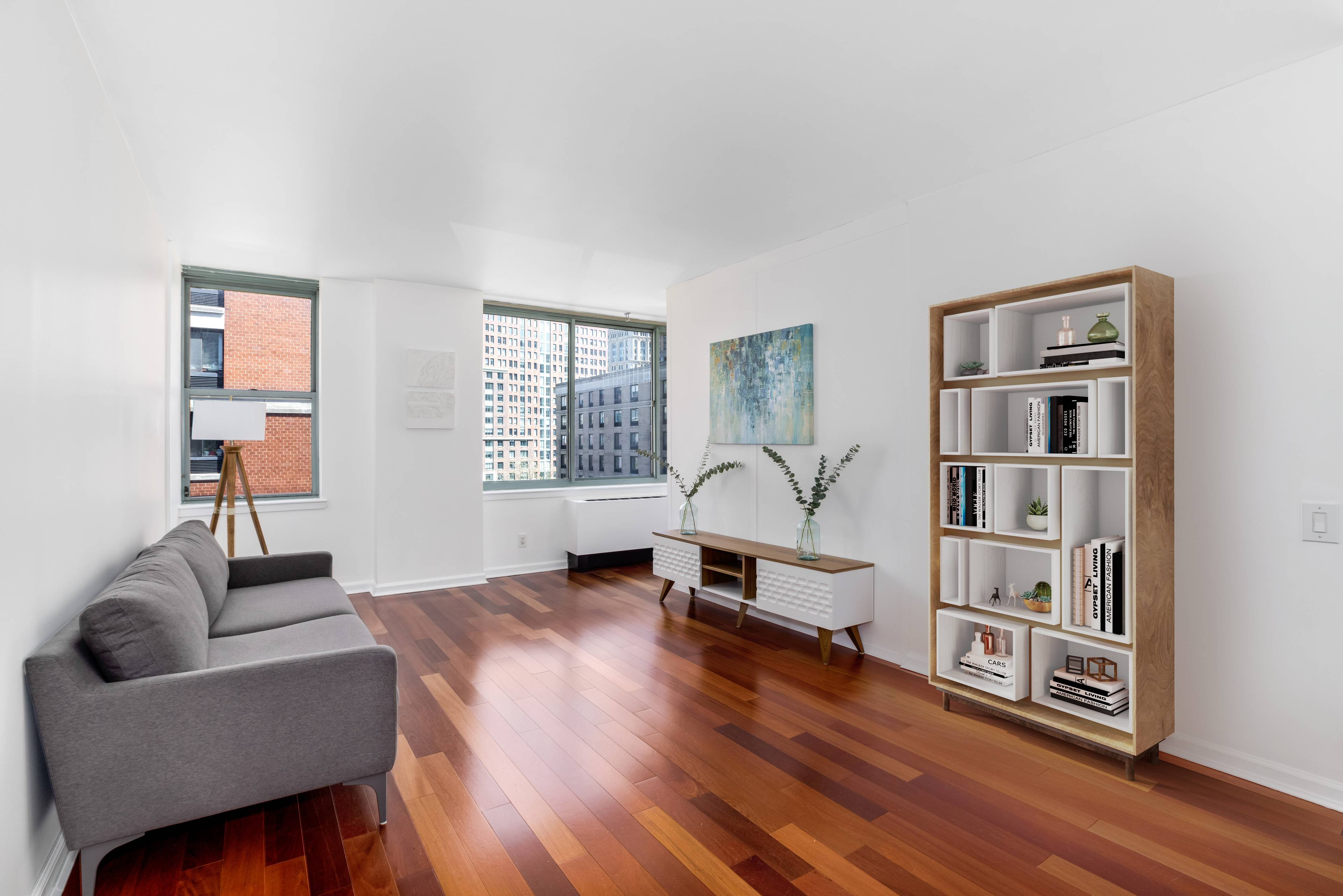 Everything you're searching for in a convertible two bedroom apartment.