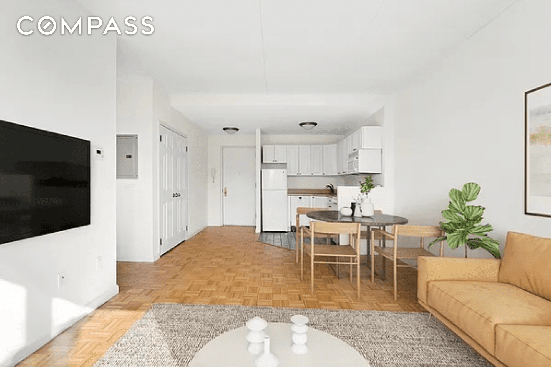 South Facing Spacious One Bedroom.