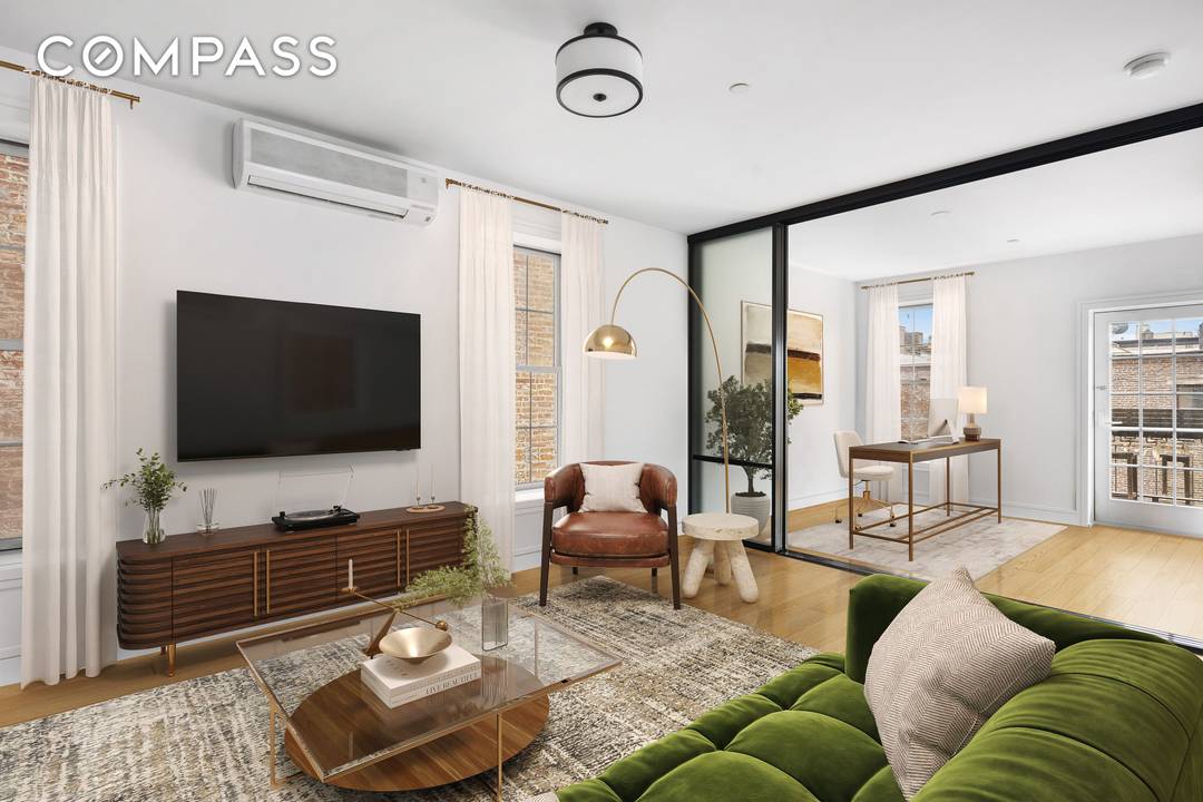 This bright and airy two bedroom, one bath home on a prime Central Harlem block offers a gracious layout, designer finishes, and a large private balcony.