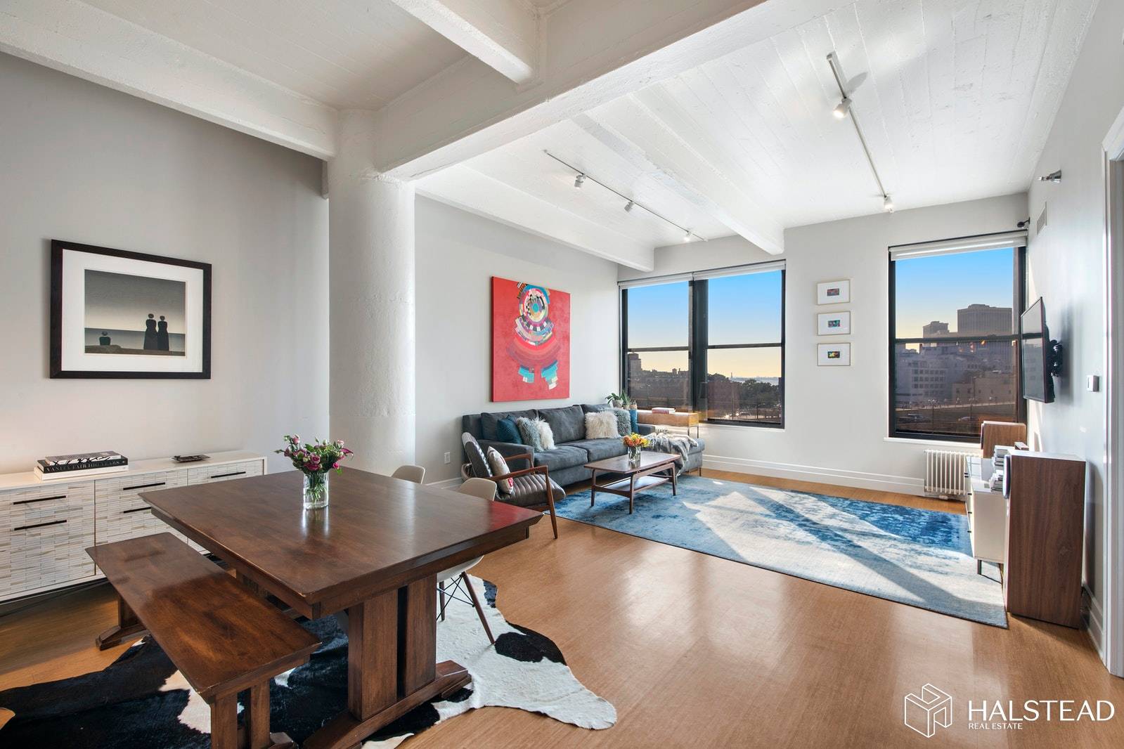 Enjoy exceptional living space and extraordinary views in Dumbo's premier full service prewar condominium !