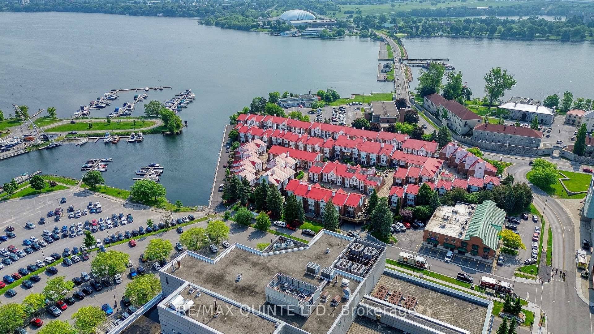 Tucked within a quiet courtyard in the sought after waterfront community of Frontenac Village, this spacious three level townhome offers comfort and convenience in the heart of downtown Kingston.