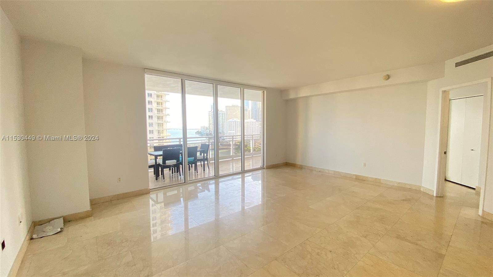 Magnificent bay front condo in Carbonell at Brickell Key offers 2 bedrooms, 2 1 2 baths, laid over 1, 558 SqFt.