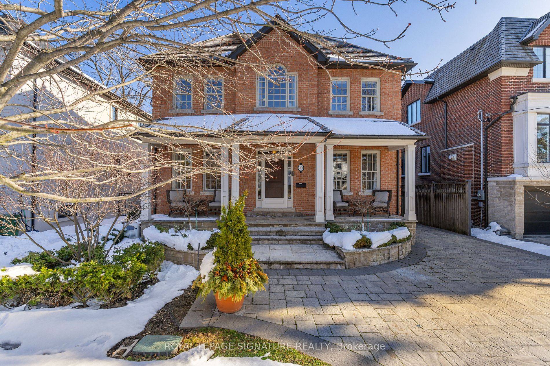 Classic Centre Hall on The Cricket Clubs Quietest Block Timeless Design allows for large Formal Living and Dining room and offers incredible flow for family living and entertaining in style.