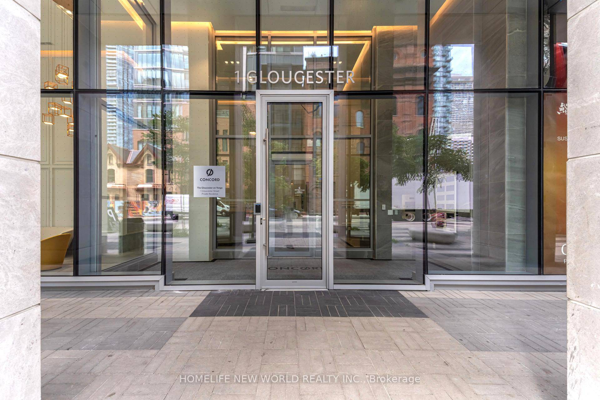 Luxurious Gloucester On Yonge 2 Bedroom 2 Bath with private elevator with DIRECT Access to the unit !