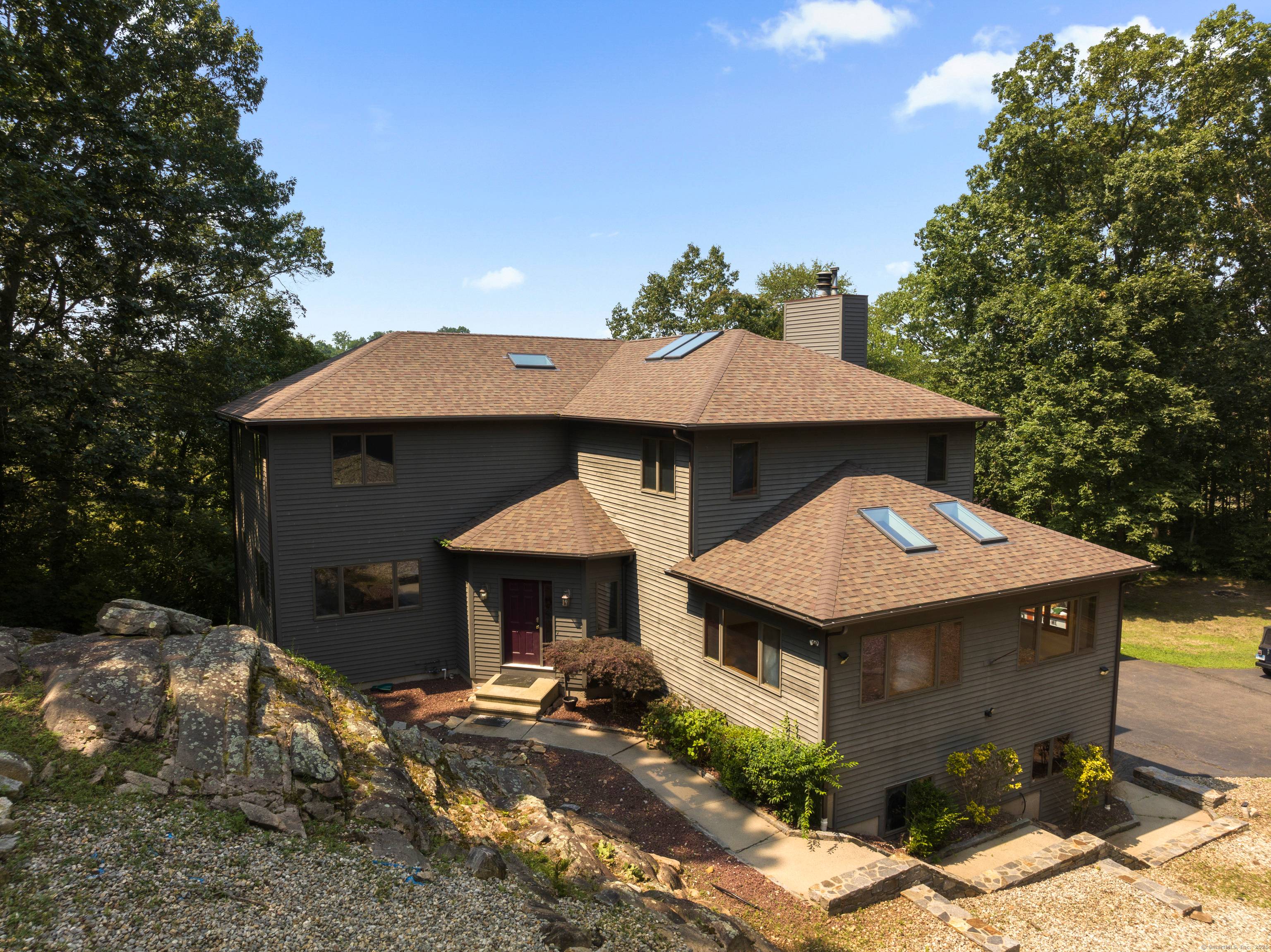 Welcome to this stunning contemporary home, ideally situated at the end of a quiet cul de sac with breathtaking water views.