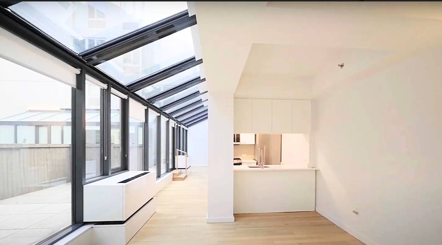 Welcome to Residence 2B at The Highbridge A Rare Indoor Outdoor Studio Retreat This beautifully designed 570 ft studio offers a smart, open layout with three distinct living areas, a ...