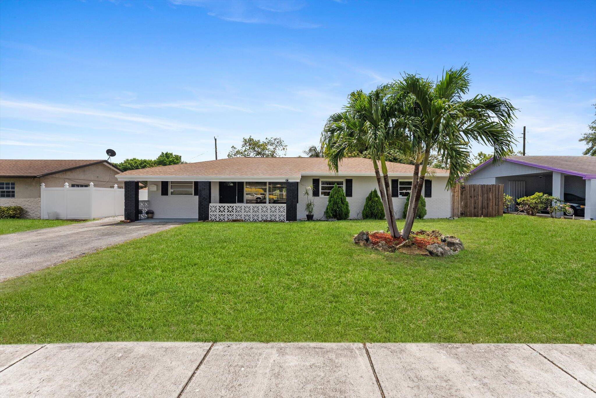 Welcome to this beautifully remodeled 3 bedroom, 2 bath home with a bonus den ideal for a home office, playroom, or guest room.