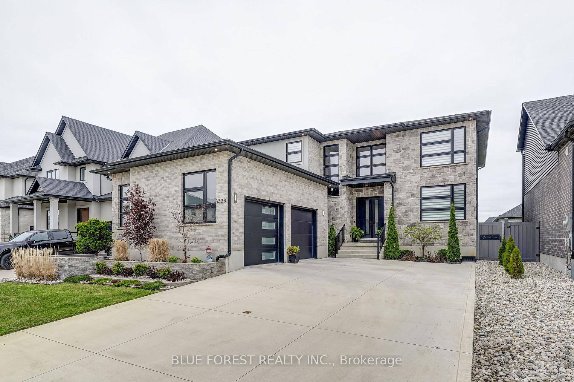 This masterpiece offers over 5000 sq ft of finished space, towering 10' ceilings on the main floor, a Control4 smart home system, a gourmet kitchen with butler's pantry, hardwood floors, ...