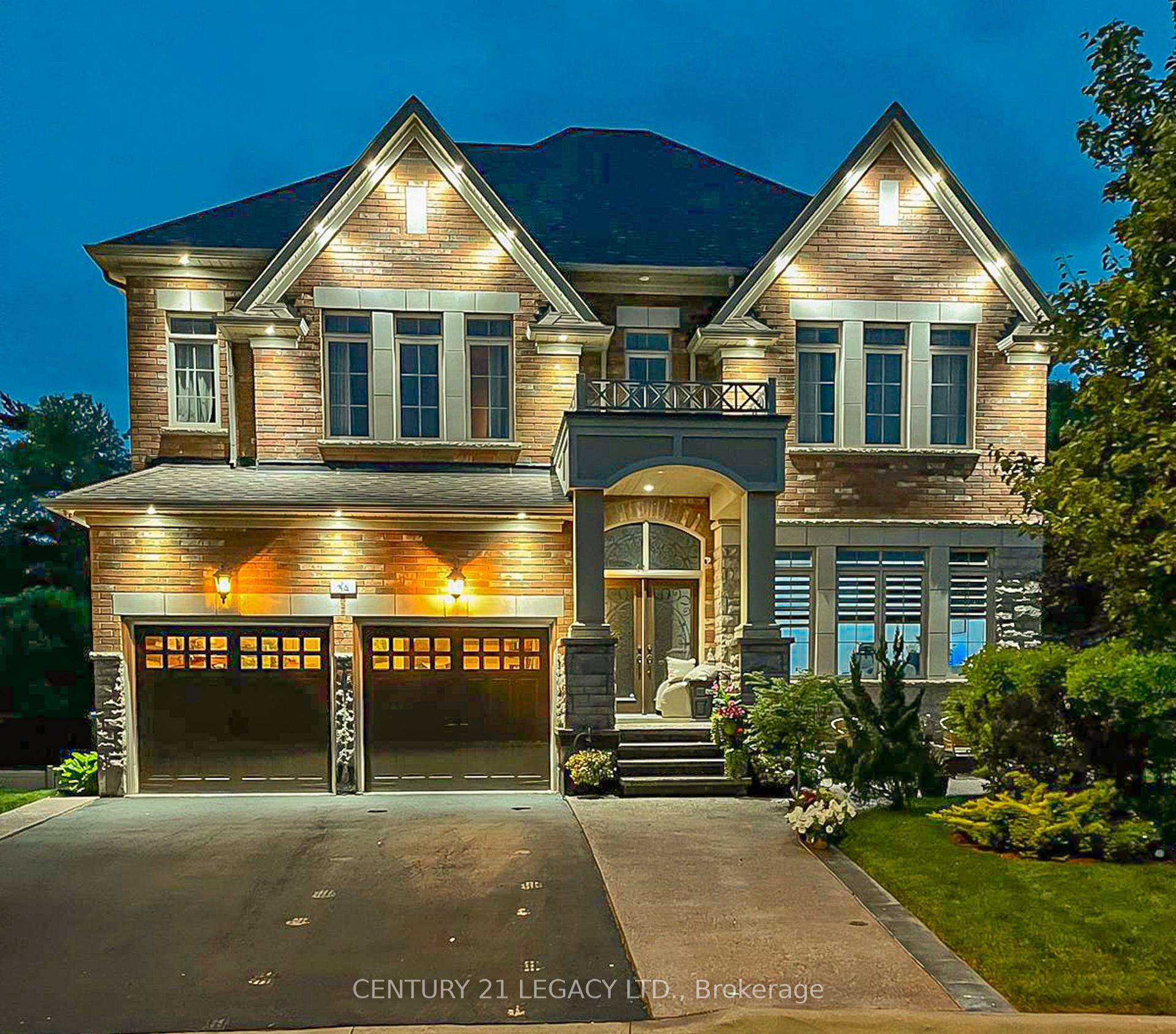 Exquisite Credit Ridge Luxury Home Rare RAVINE Pie Shaped Lot Walkout Basement total living space above 5000 sqft.