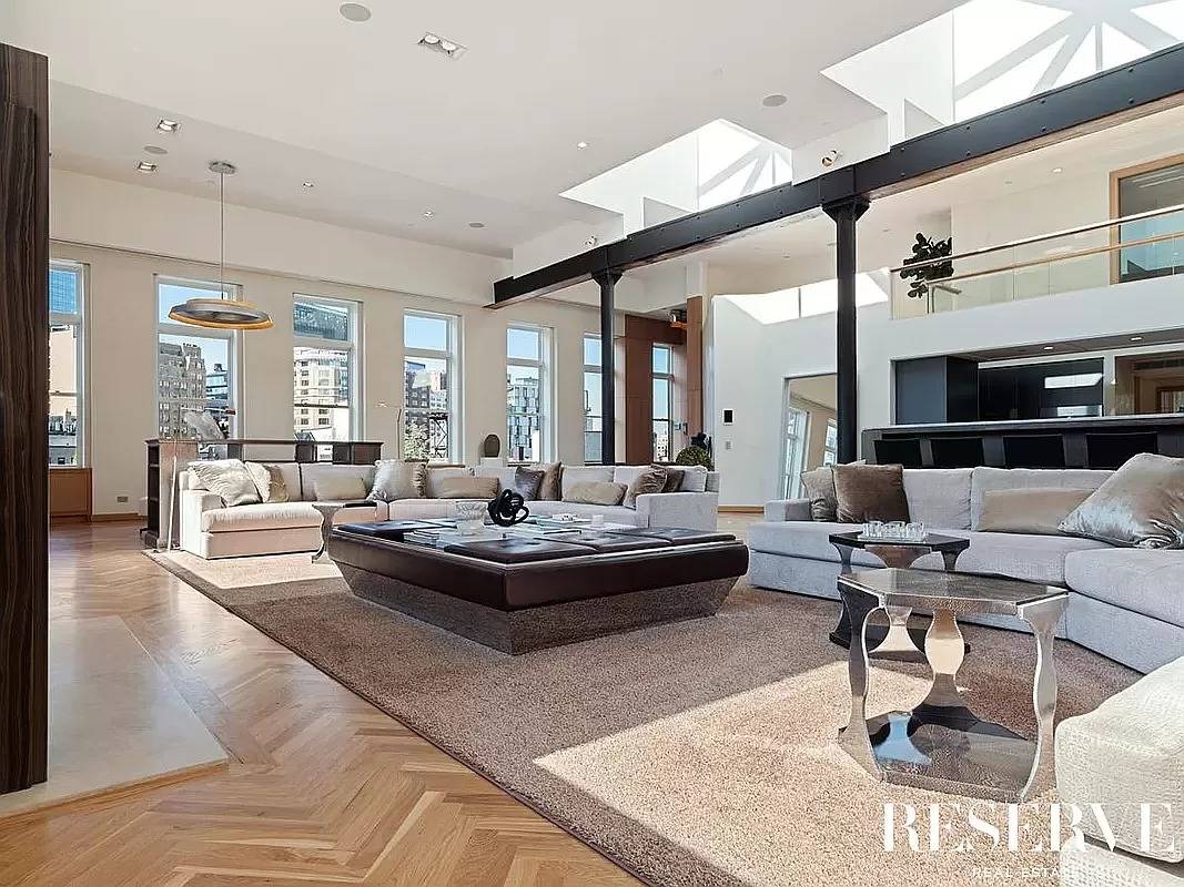 A rare opportunity to reside in one of downtown Manhattan's largest loft penthouses.