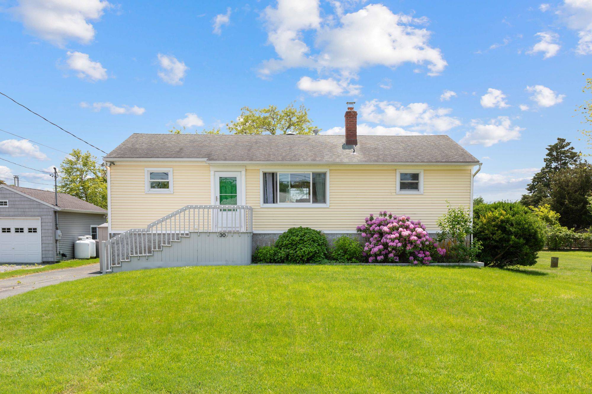 This is in Aqubogue. Northfork's perfect getaway has gated beach access with many amenities, or relax in your own oasis.