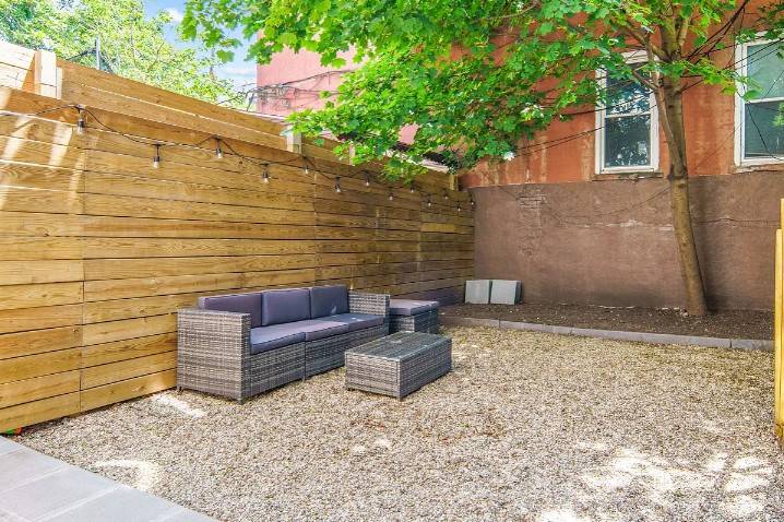 All open houses are by appointment please inquire Charming Garden Duplex in the Heart of Bed Stuy Welcome to this spacious and beautifully renovated 3 bedroom garden duplex, perfectly situated ...
