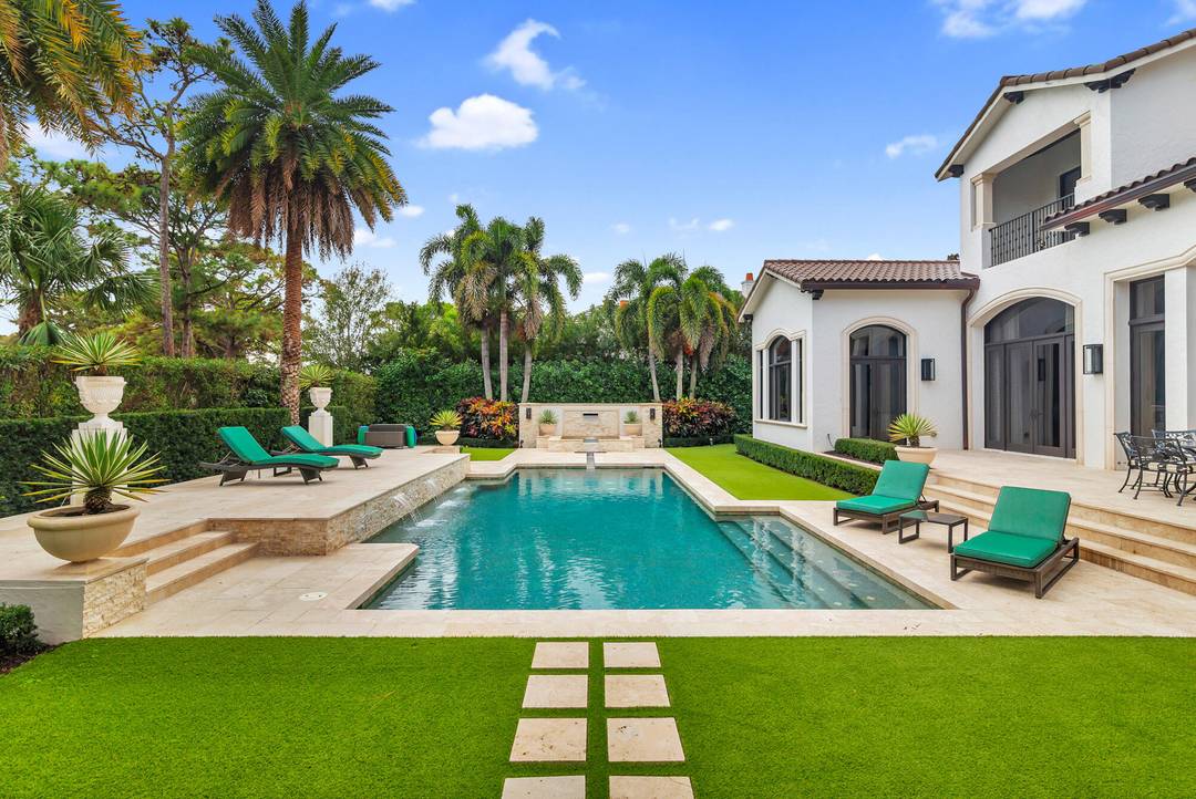 Situated in the prestigious Bear's Club, featuring privacy, security and tranquility.