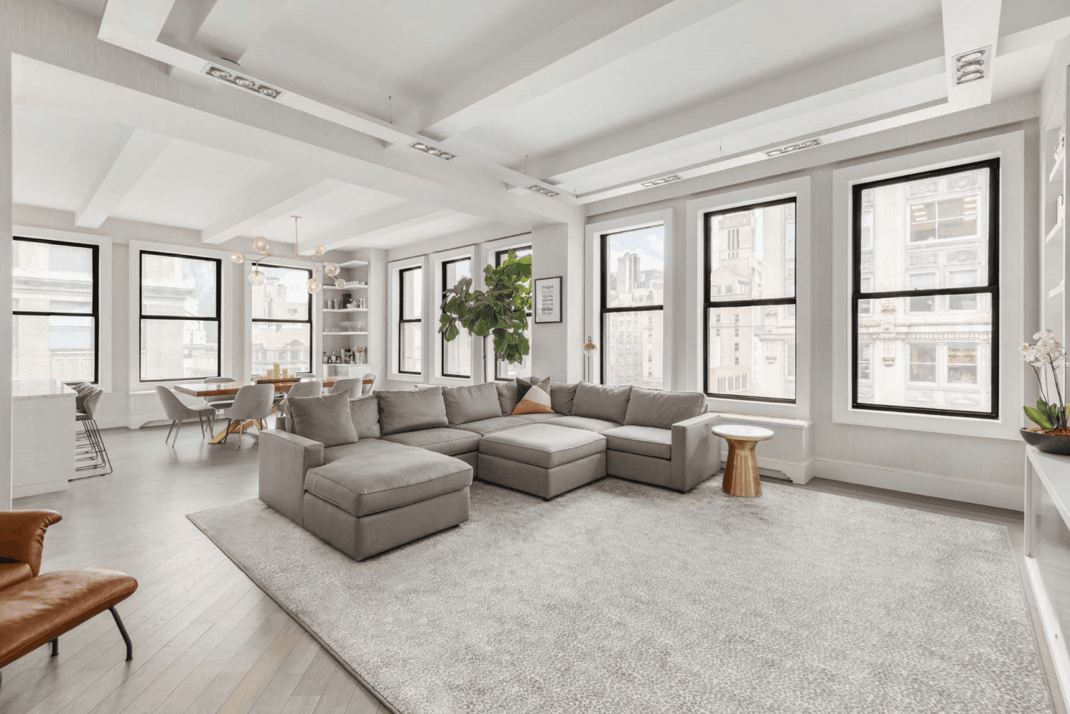 A Grand, Loft Style Masterpiece Step into the epitome of luxury at 260 Park Avenue South, Unit 9B a sprawling 3, 287 SF loft that seamlessly merges two residences into ...