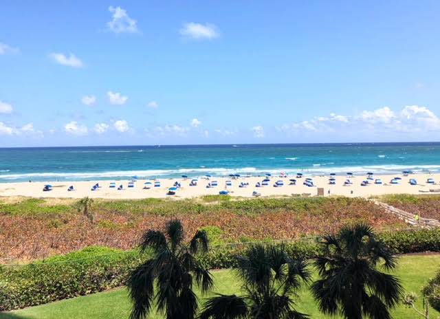 12 month rental. Stunning, unobstructed ocean views from every room in this tastefully decorated 2BR 2BA split bedroom plan.