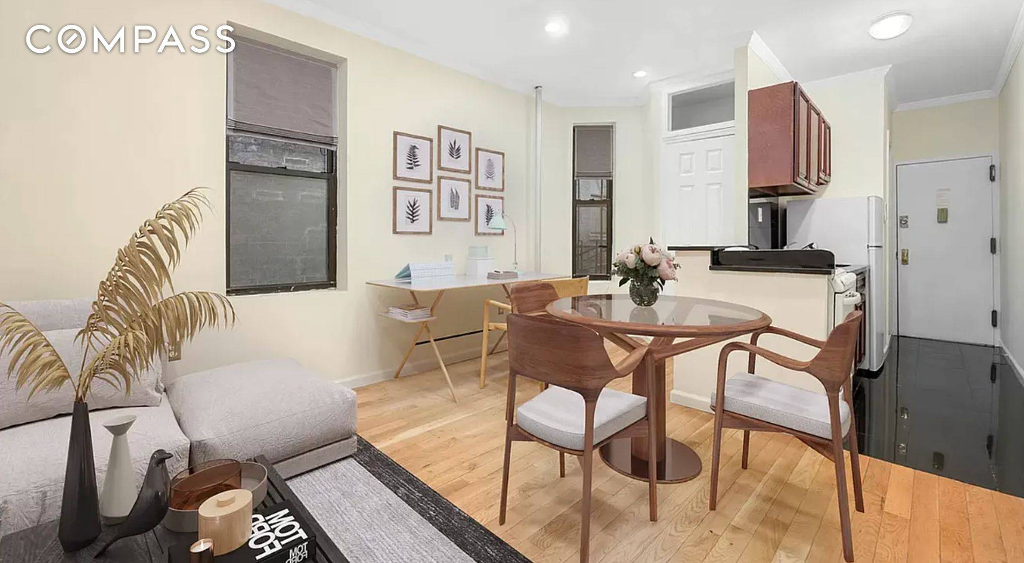 Pre War Charm Upper West Side Beautiful 2BD 1BA with Open Concept Kitchen and Gas Stove and Oven, Washer Dryer In Unit, Northeastern Exposures and Sprawling Hardwood Floors in a ...