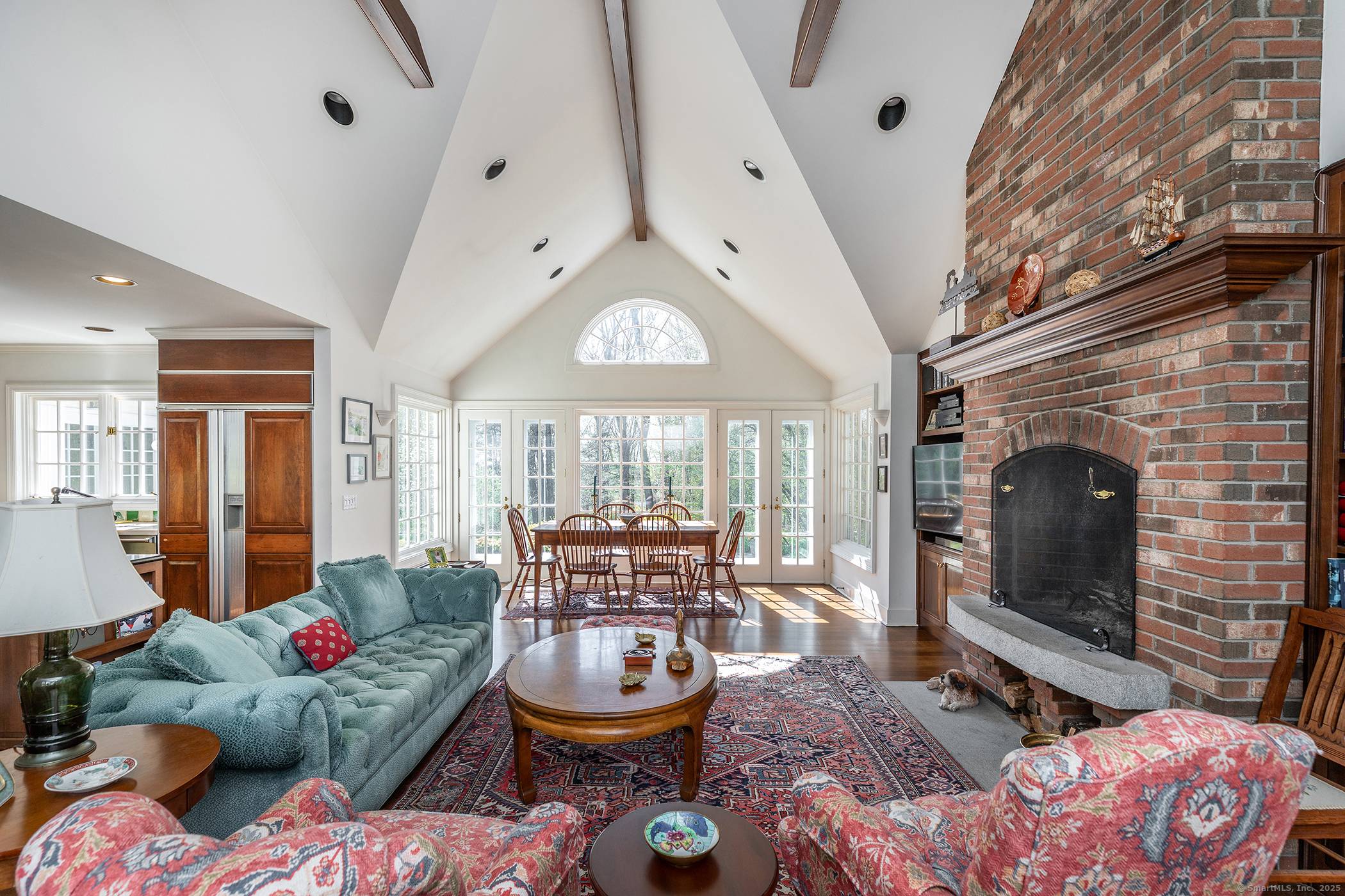 RARELY AVAILABLE PROPERTY NEAR VILLAGE SPACIOUS ROOMS FIRST FL PRIMARY SUITE GREAT ROOM WITH FP UL MEDIA ROOM 3AC LANDSCAPED 3 CAR ATTACHED GARAGE W LOFT.