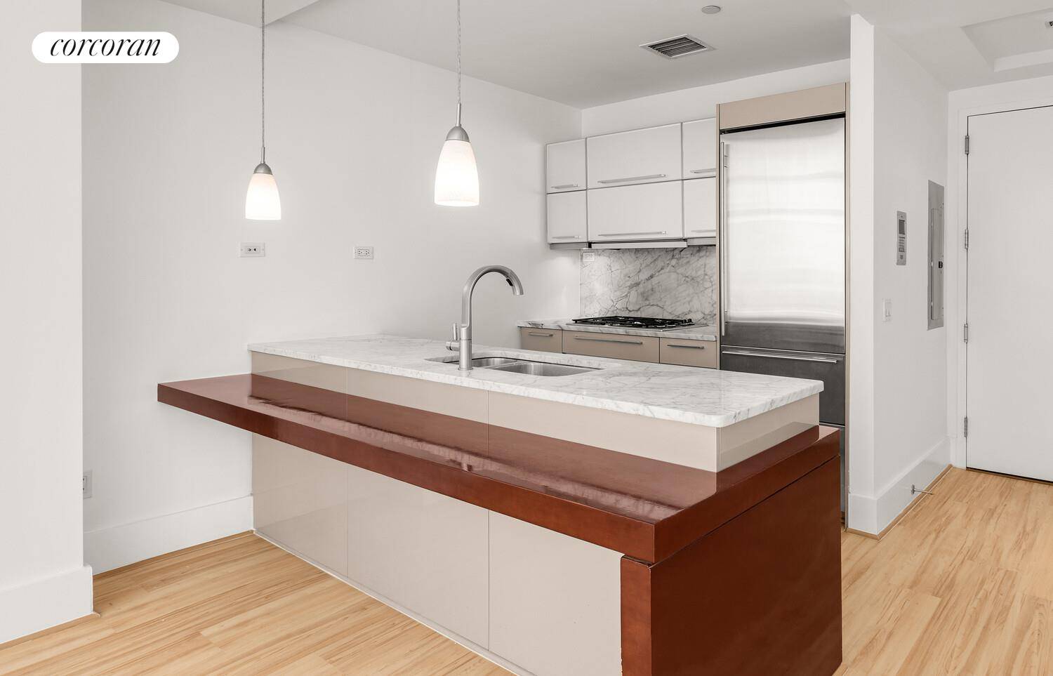 Prime Chelsea One Bedroom Condo South facing with floor to ceiling windows, this modern and unique home features an open kitchen with high end Bosch and Subzero appliances, sun flooded ...