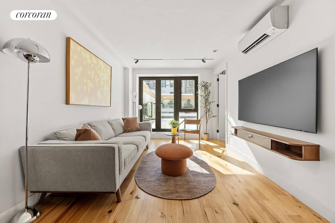 A rare duplex garden residence that truly delivers suburban scale living in the heart of Brooklyn.