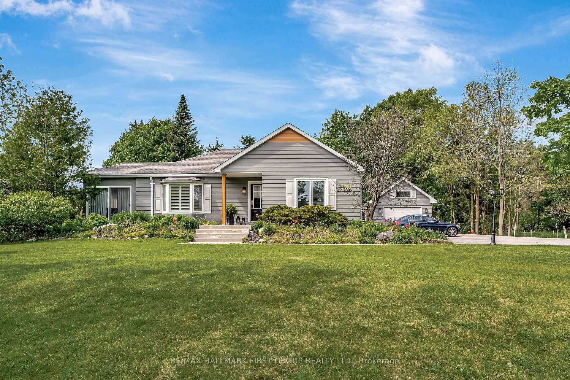 Tucked away on the peaceful north end of Cobourg, this charming bungalow welcomes you with a paved, tree lined driveway and a sense of calm thats hard to come by.