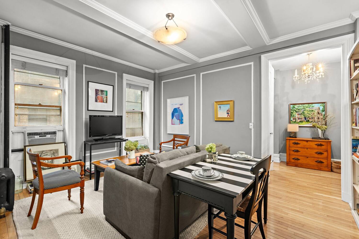 Perfectly situated on West 81st Street, this turnkey home combines pre war charm with modern convenience.