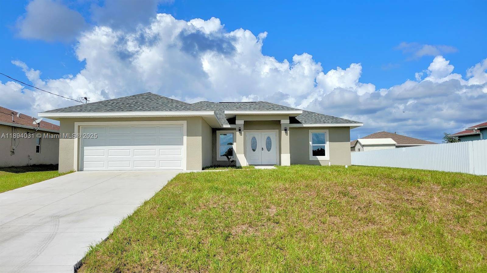 Beautiful new CBS construction home located in a fast growing neighborhood of newer homes !