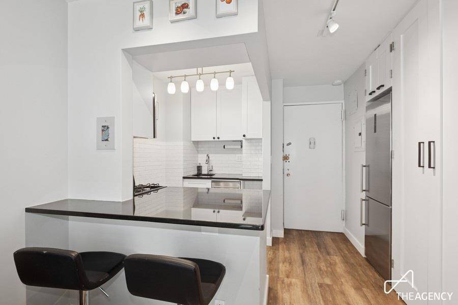 Introducing a refined and renovated alcove studio residence, Apartment 12H, nestled in the vibrant heart of Gramercy.