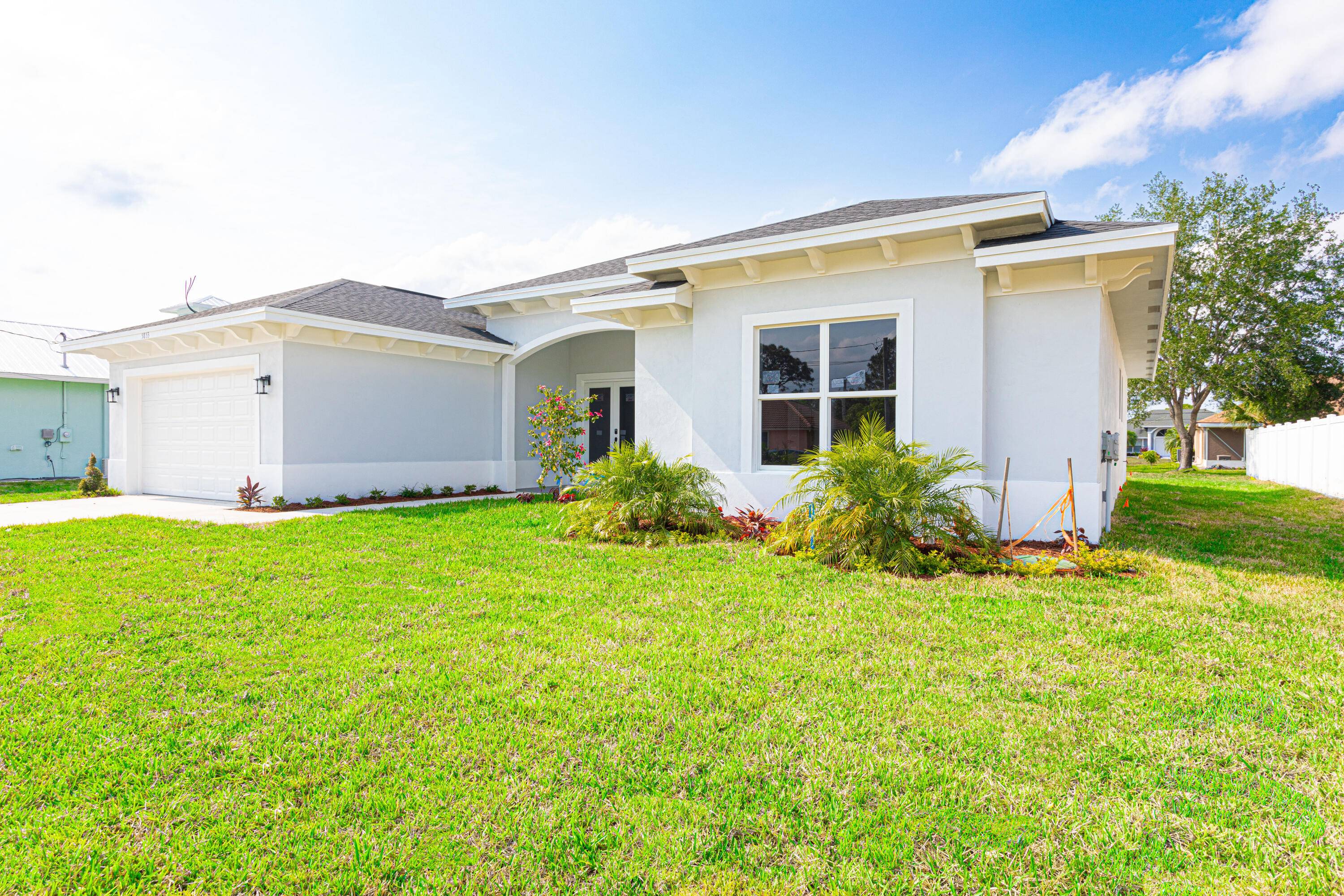 Beautiful luxurious brand new custom built home 4 3 2 CBS with a total 2, 979 SF.