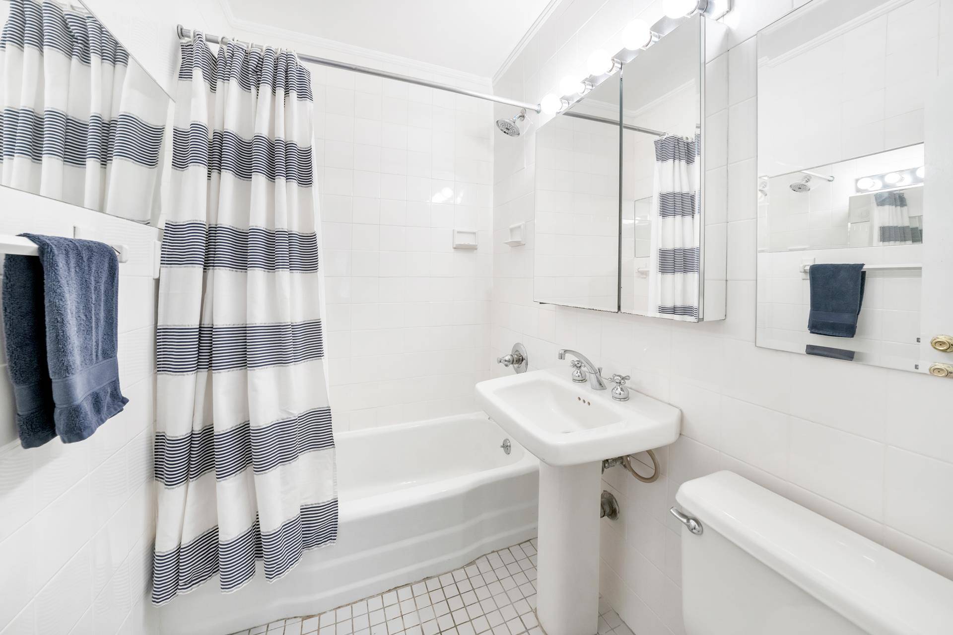 Let there be light ! This large south facing one bedroom apartment can't be beat.
