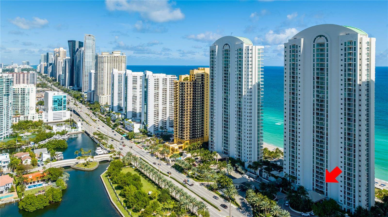 Luxurious 3 bed, 5. 1 bath residence with 2 balconies, east and west, offer stunning ocean and bay views.