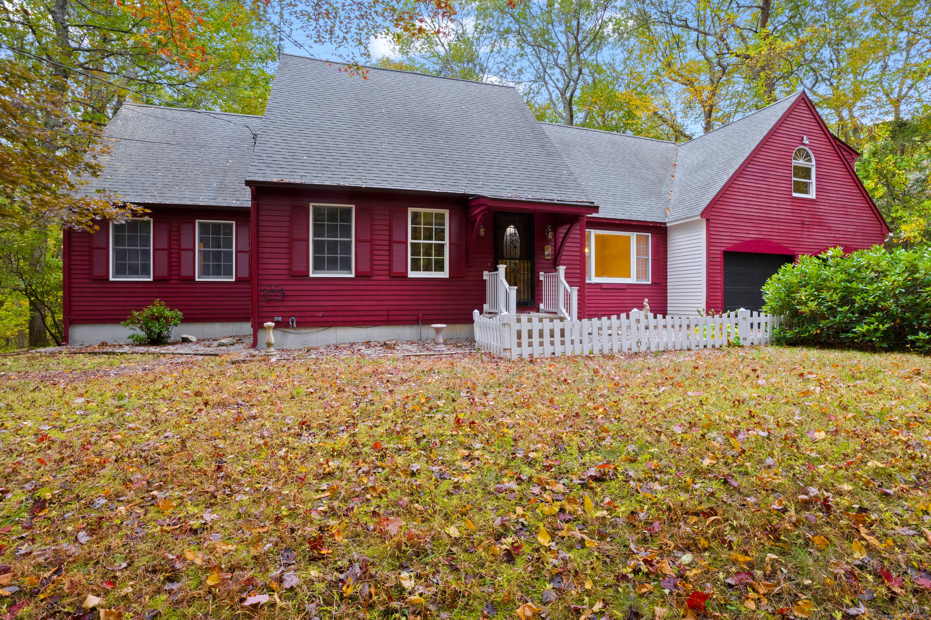 Spacious 8 Room Cape in a Peaceful Pomfret Setting.