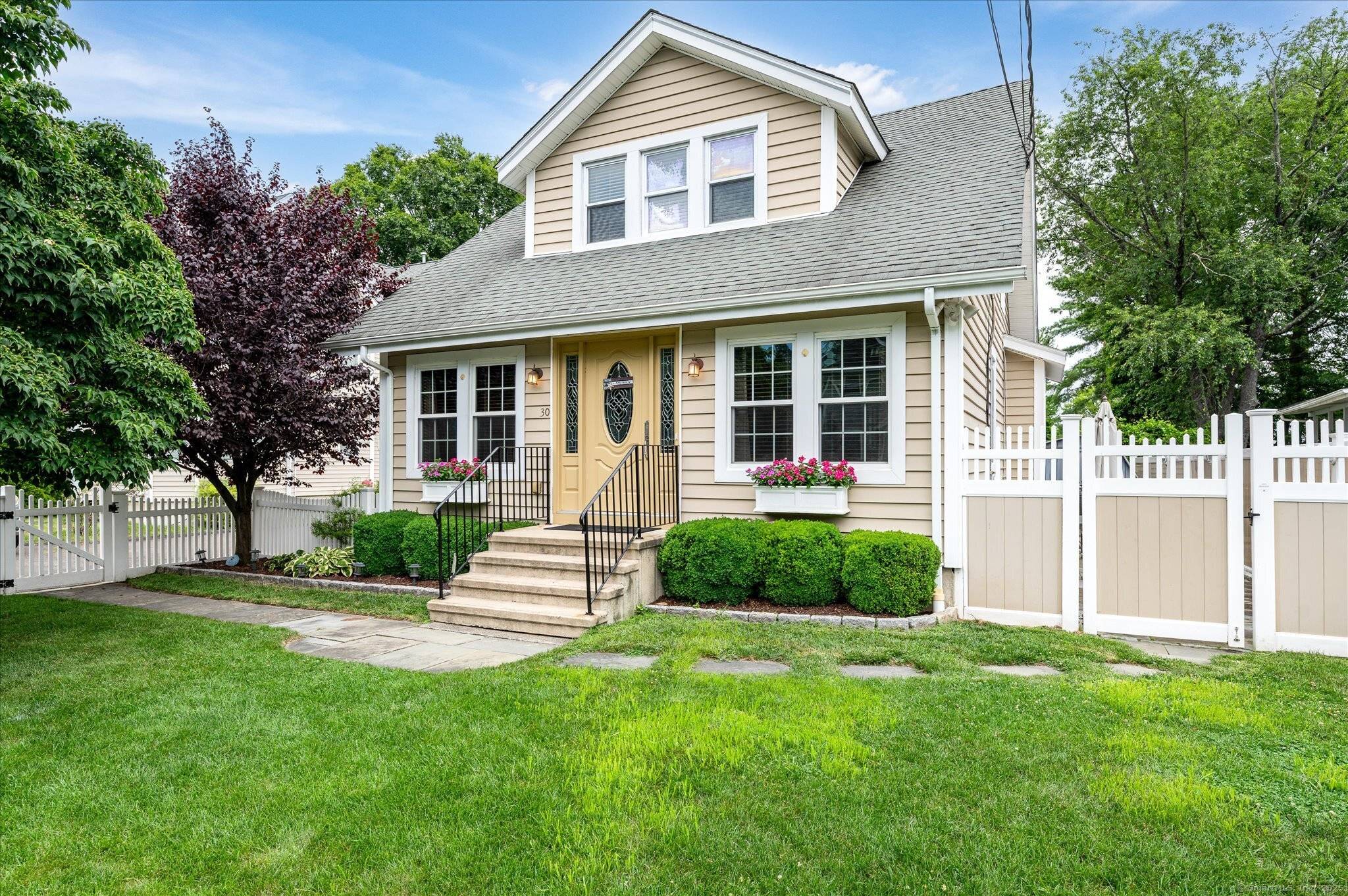 Inviting 3 bed, 3 bath condo at 30 Douglas Ave, Stamford, CT, offering the feel of single family living.